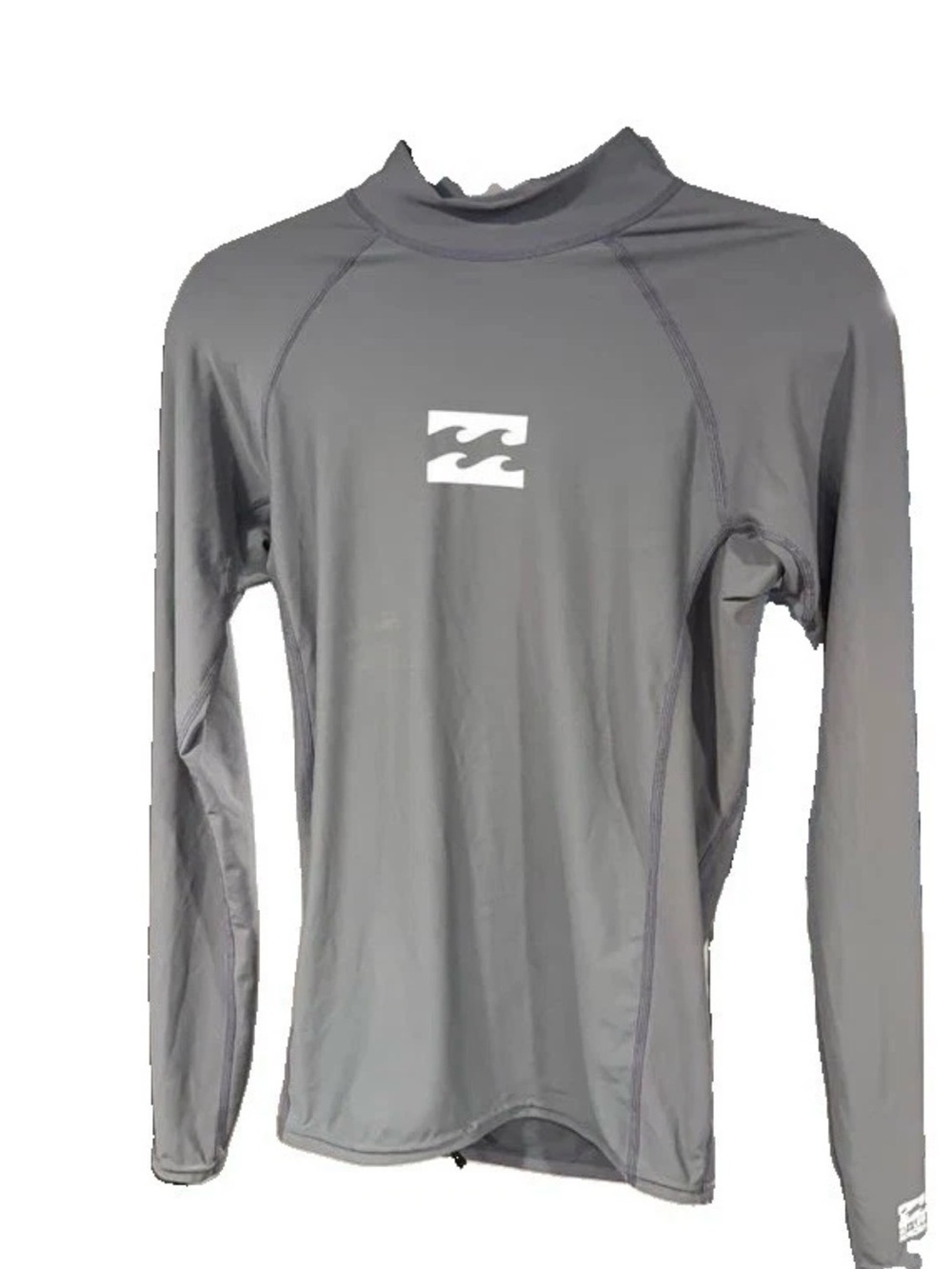 Billabong Men's Long Sleeve Gray Performance Rash Guard